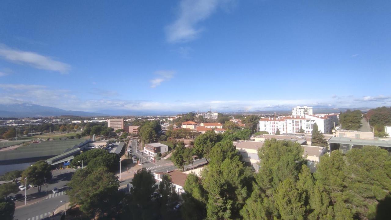T3 Super Vue Theza 10 Apartment Perpignan Ngoại thất bức ảnh